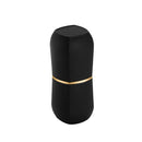 Porta Escova e Creme Dental Tampa Preto com Dourado