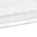 Manteigueira de Cristal de Chumbo Tampa Coração 17cm