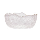 Bowl Cristal de Chumbo Martelado com Borda Dourada Taj 13cm