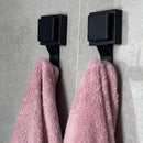 Gancho Multiuso com Ventosa Preto Fosco