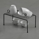 Organizador Para Armário Médio Elegance Preto - 32 cm