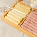 Porta Frios Duplo em Bambu com Tampa Sense 26,5cm