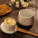 Manteigueira Francesa Brisa Branco 250g