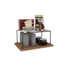 Organizador Para Armário Médio Elegance Preto - 32 cm