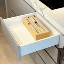 Organizador de Rolos Keep de Bambu para Gavetas