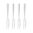 Jogo 4 Garfos em Aço Inox para Aperitivo 13cm