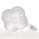 Jogo 4 Xícaras de Chá com Pires em Vidro Butterfly 180ml