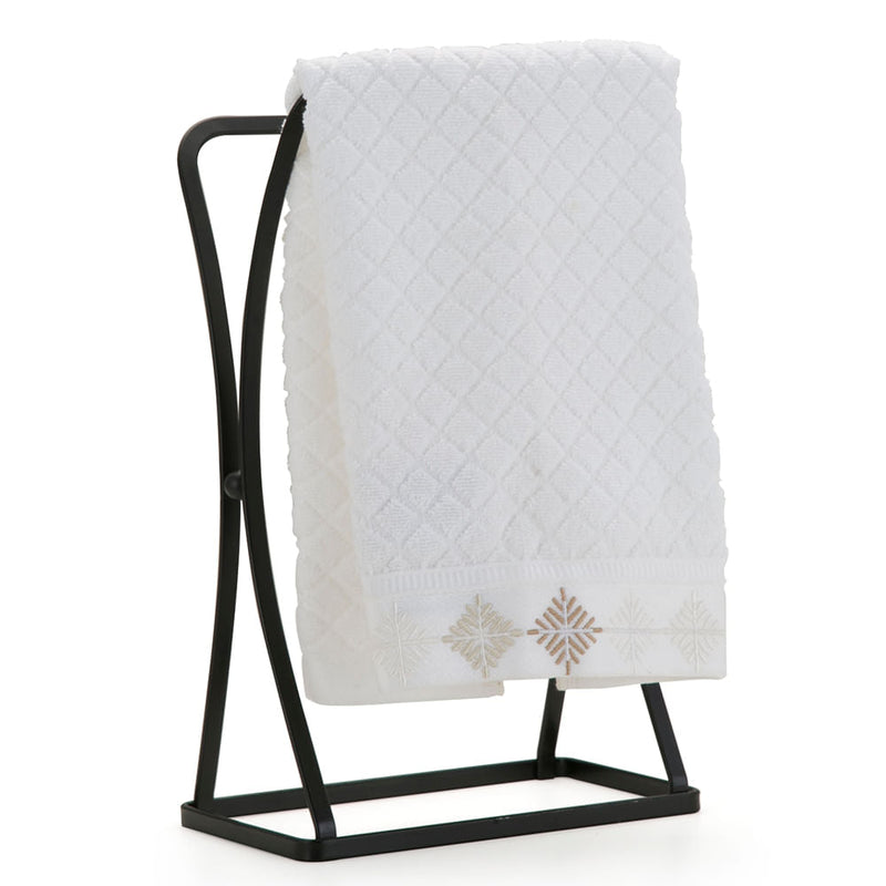 Porta Toalha Lavabo Black Aço Preto