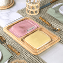 Porta Frios Duplo em Bambu com Tampa Sense 26,5cm