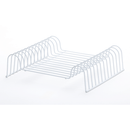 Organizador De Pratos 12 Posições 20 cm Branco