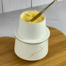 Manteigueira Francesa Brisa Branco 250g