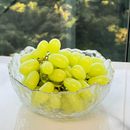 Bowl Cristal de Chumbo Martelado com Borda Dourada Taj 16,5cm